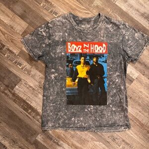 Boyz N the Hood Graphic T-Shirt | Thirty Single | Acid Wash | Size Large